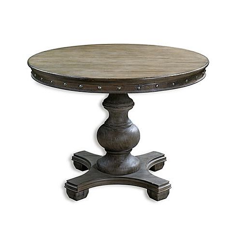 Famous Finkelstein Pine Solid Wood Pedestal Dining Tables Intended For Invalid Url (View 24 of 25)