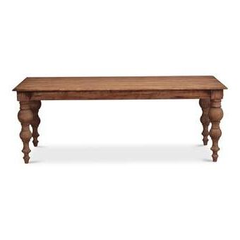 Famous Reagan Pine Solid Wood Dining Tables Intended For Winthrop Dining Table (View 4 of 25)