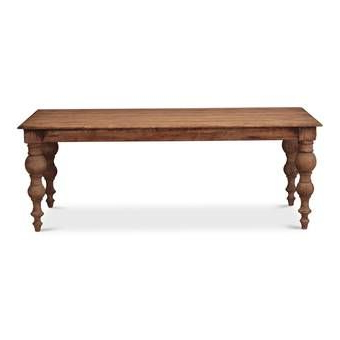 Famous Reagan Pine Solid Wood Dining Tables Intended For Winthrop Dining Table (Photo 4 of 25)