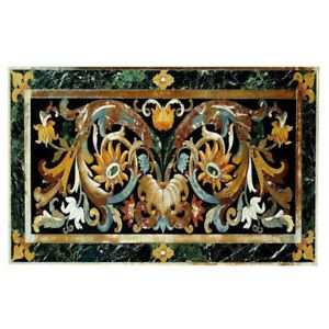 Fashionable Adsila 24'' Dining Tables Pertaining To 24"x48" Decorative Marble Inlay Dining Table Top Home (Photo 24 of 25)