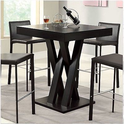 Fashionable Anzum 23.6'' Dining Tables In Chicago Pub Table Tall Portable Kitchen Stand Side Coffee (Photo 6 of 25)
