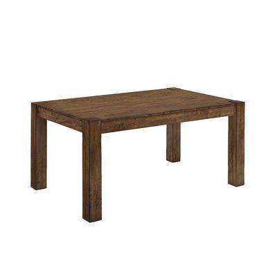 Febe Pine Solid Wood Dining Tables With Popular Made Of Solid Pine Wood This Table Features Straight Lines (View 15 of 25)