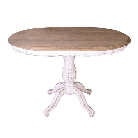 Furniture, Dining Table, Decor In 34.6'' Pedestal Dining Tables (Photo 14 of 25)