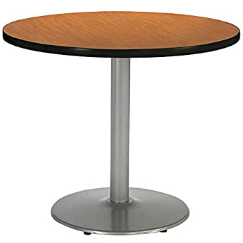 Latest Amazon: Kfi Round Bar Height Pedestal Table – 42" Dia In Liesel Bar Height Pedestal Dining Tables (View 23 of 25)