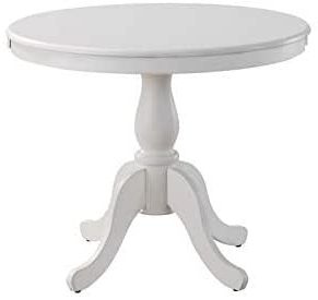 Latest Montauk 36'' Dining Tables Throughout Amazon – Carolina Classic Fairview 36" Round Pedestal (View 22 of 25)