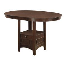 Minerva 36'' Pine Solid Wood Trestle Dining Tables For Most Recent Jofran Morgan Butterfly Leaf 60x60 Counter Height Table (View 10 of 25)