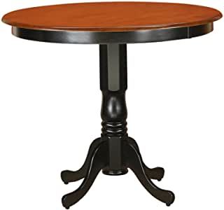 Most Current Amazon – Transitional Design Sleek Shape 42 Inch Round Pertaining To Counter Height Pedestal Dining Tables (Photo 24 of 25)