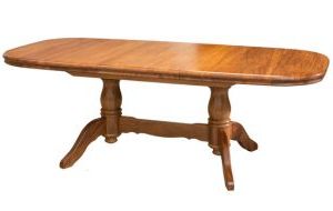 Most Current Brunswick Twin Pedestal Extension Dining Table – 1700mm In Dawna Pedestal Dining Tables (View 13 of 25)
