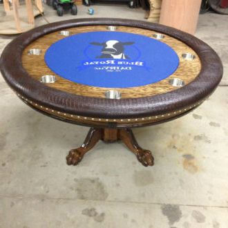 Most Recent 48" – 60" Round Poker Tables – K And J Poker With Mcbride 48" 4 – Player Poker Tables (View 3 of 25)