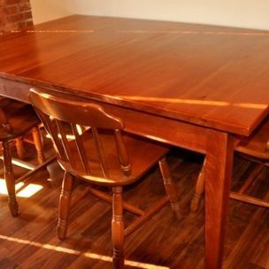 Most Recent Drew 37.5'' Walnut Solid Wood Dining Tables Inside Drew Lambert: Drew Lambert Designs (Photo 7 of 25)