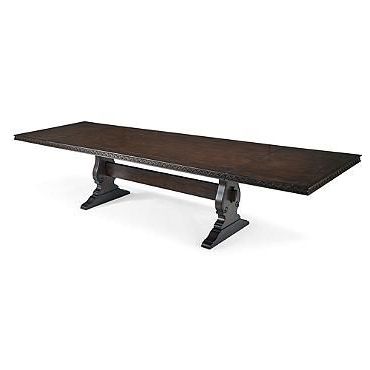 Most Recent Haddington 42'' Trestle Dining Tables In $1600 92 3/4 To 132 3/4"l X 42 1/2"w X 30"h, 142 Lbs (View 18 of 25)