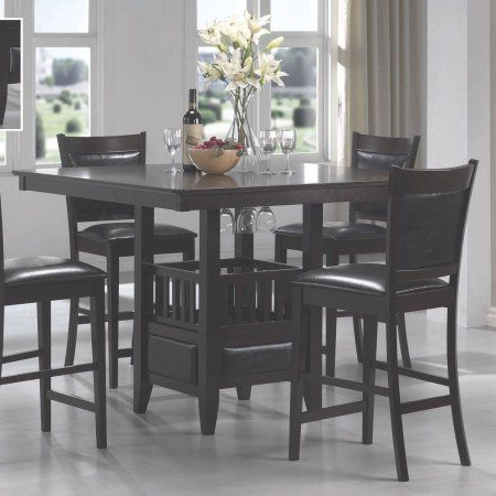 Most Up To Date Coaster Company Jaden Counter Height Dining Table # With Mciver Counter Height Dining Tables (View 12 of 25)