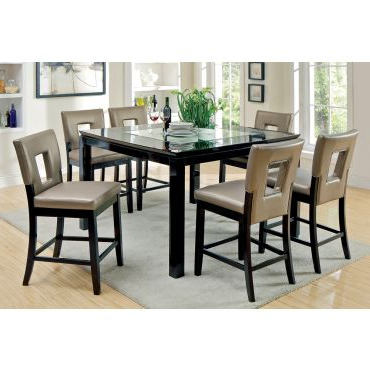 Newest Stanton Square Counter Height Dining Table Within Counter Height Dining Tables (View 7 of 25)