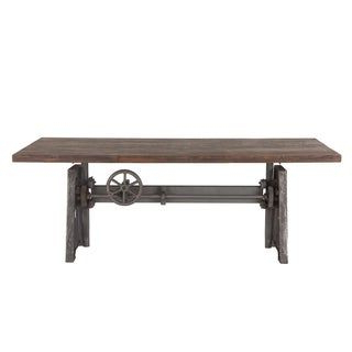 Overstock: Online Shopping – Bedding, Furniture With Well Liked Aulbrey Butterfly Leaf Teak Solid Wood Trestle Dining Tables (View 5 of 19)