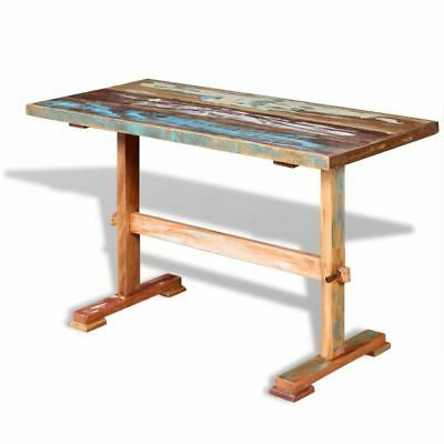 Pedestal Dining Table Solid Reclaimed Wood 47.2"x (View 1 of 25)