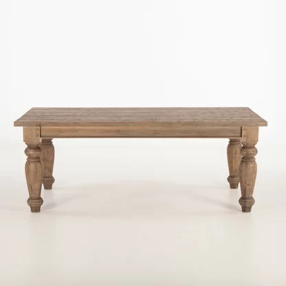 Popular Furniture Classics Pine Solid Wood Dining Table (View 7 of 19)