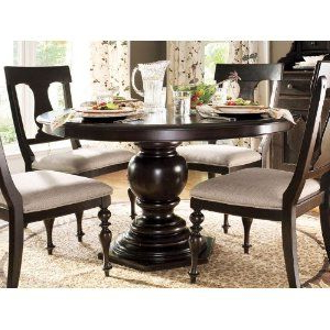 Preferred Bineau 35'' Pedestal Dining Tables In Paula Deen Round Pedestal Table – Tobacco Finish (View 23 of 25)