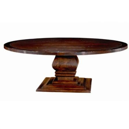 Round Pedestal Table Within Most Popular 47'' Pedestal Dining Tables (Photo 1 of 25)