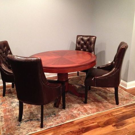 Round Poker Table, Table, Poker Table For Most Up To Date Mcbride 48" 4 – Player Poker Tables (View 5 of 25)