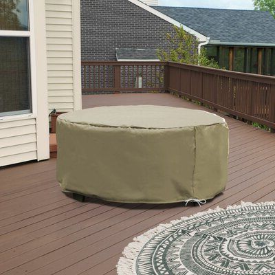 Trendy Round Patio Table Cover With Umbrella Hole (Photo 2 of 8)