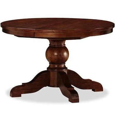 Well Known Corvena 48'' Pedestal Dining Tables With Regard To Sumner Extending Pedestal Dining Table, 48" Diam (View 5 of 25)