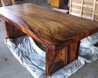 Widely Used Live Edge Dining Table Reclaimed Extremely Rare Grade Aaa In Folcroft Acacia Solid Wood Dining Tables (View 25 of 25)