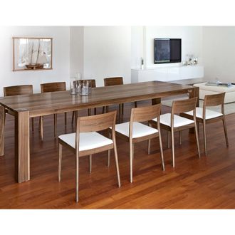 Zeus 41.34'' Beech Solid Wood Pedestal Dining Tables Regarding Favorite Guggenbichler Design Miss Chair (Photo 22 of 25)