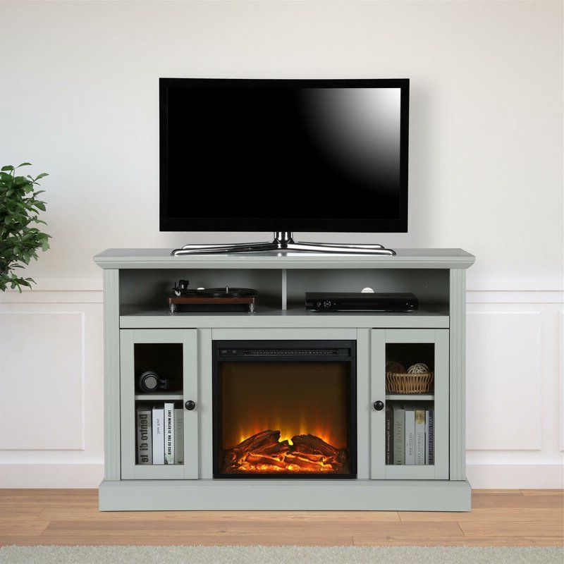 2017 Neilsen Tv Stands For Tvs Up To 50" With Fireplace Included With Regard To Tucci Tv Stand For Tvs Up To 50" With Electric Fireplace (View 3 of 25)