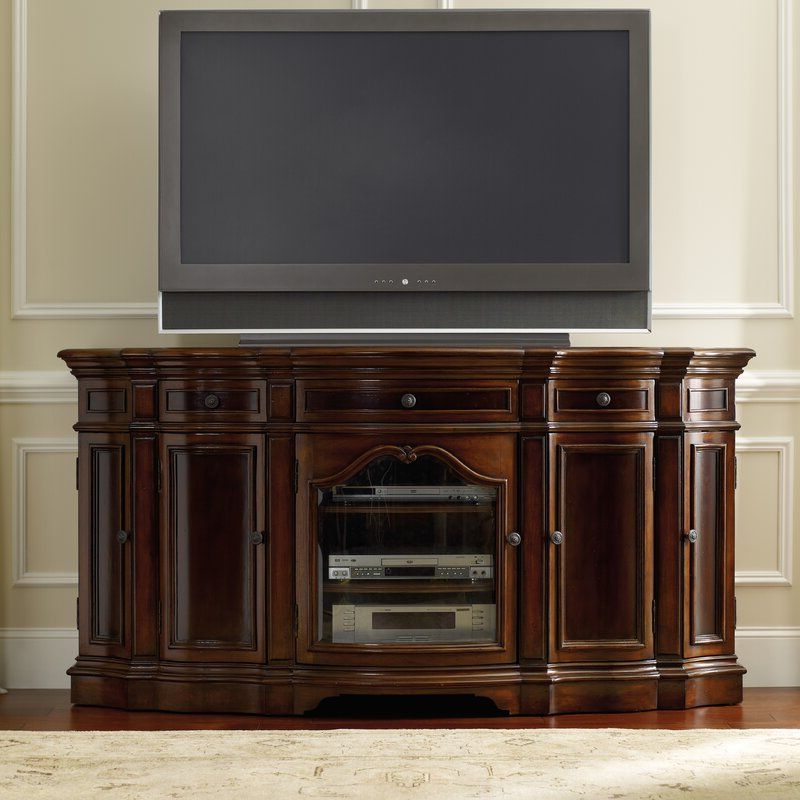 2018 Sahika Tv Stands For Tvs Up To 55" Intended For Hooker Furniture Solid Wood Tv Stand For Tvs Up To  (View 16 of 25)