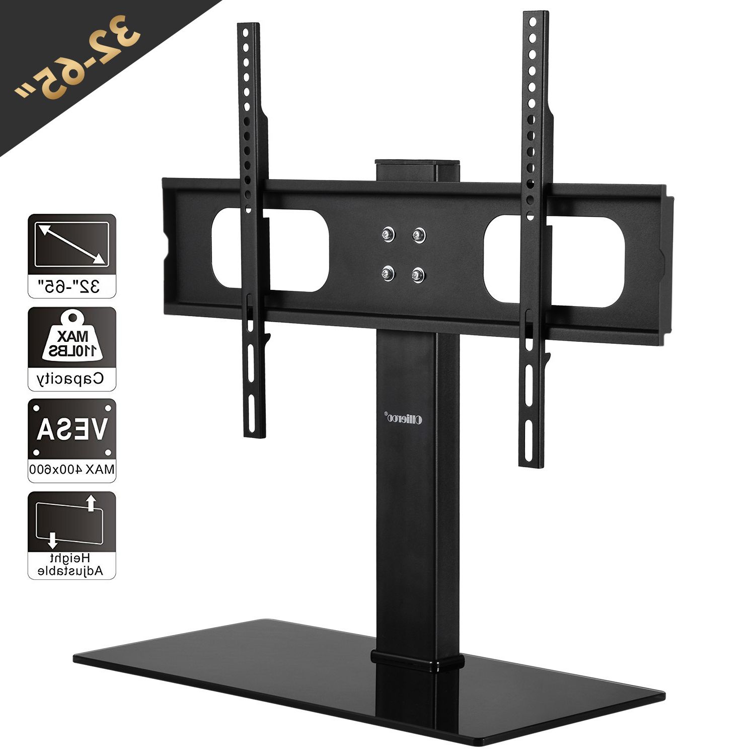 2018 Universal Tabletop Tv Stand Base For 32 65 Inch Lcd Led In Paulina Tv Stands For Tvs Up To 32" (Photo 8 of 25)