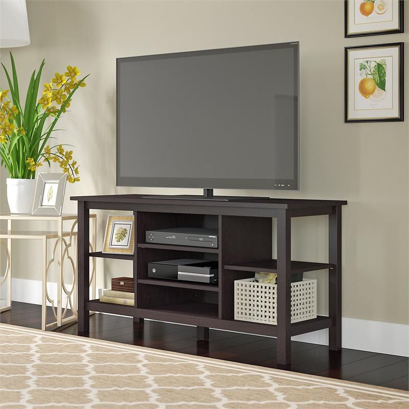Astoria Oak Tv Stands Pertaining To 2017 Bush Furniture Broadview Tv Stand In Espresso Oak For Tv's (View 10 of 10)