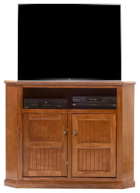 Best And Newest Naples Corner Tv Stands Within American Heartland Poplar Tall Corner Tv Stand (Photo 10 of 10)