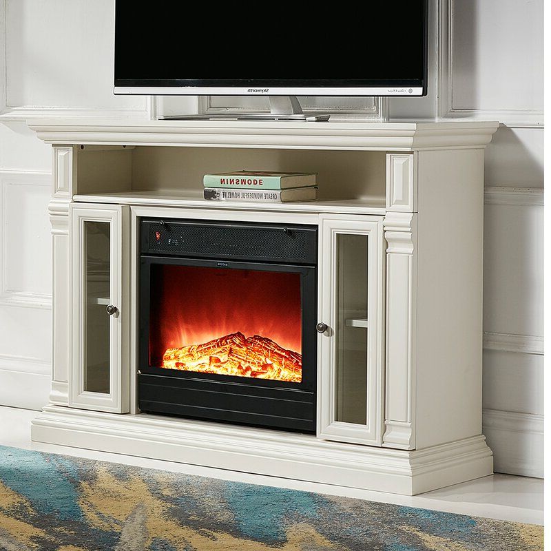 Charlton Home® Luz Tv Stand For Tvs Up To 55" With In Favorite Baba Tv Stands For Tvs Up To 55" (Photo 19 of 25)