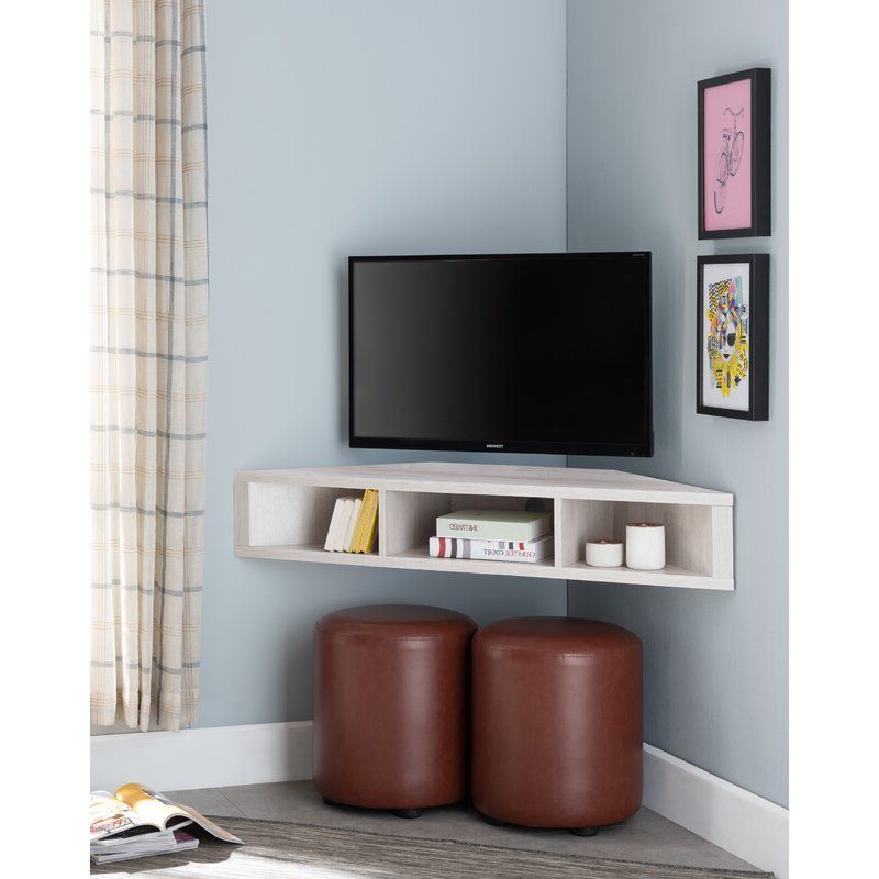 Colleen Tv Stands For Tvs Up To 50" For Well Liked French Floating Corner Tv Stand For Tvs Up To 55" In  (View 18 of 25)