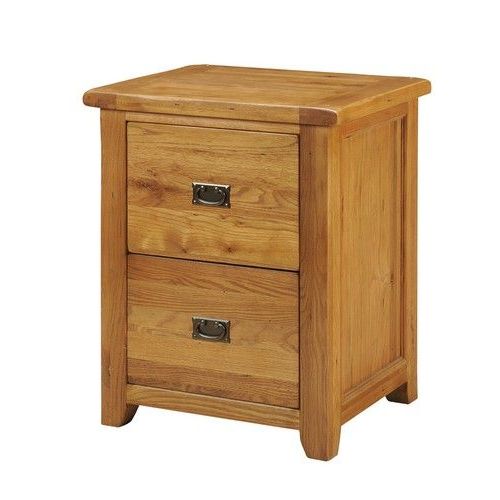Cottage Oak 2 Drawer Filing Cabinet (j285) With Free With Regard To Trendy Bromley Grey Corner Tv Stands (Photo 15 of 25)