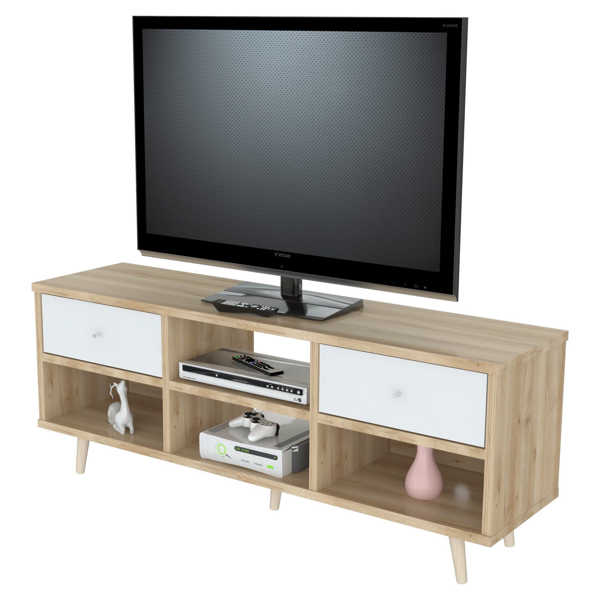 Entertainment Stand, 60 With Regard To Well Known Corner Tv Stands For Tvs Up To 60" (Photo 8 of 10)
