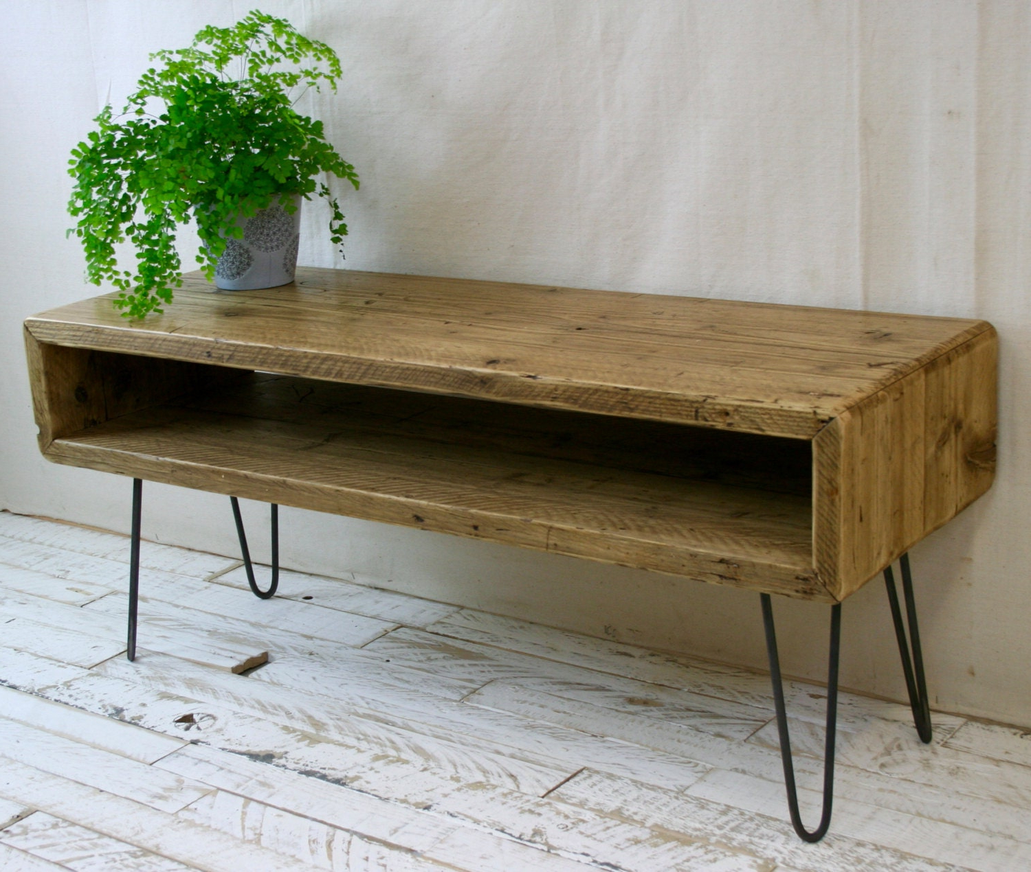 Etsy Regarding Current Industrial Tv Stands With Metal Legs Rustic Brown (View 2 of 10)