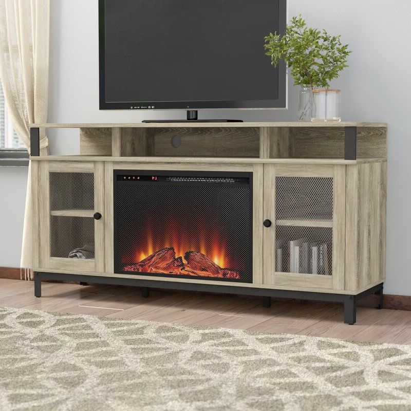 Famous Neilsen Tv Stands For Tvs Up To 50" With Fireplace Included With Gracie Oaks Mastrangelo Tv Stand For Tvs Up To 65" With (View 2 of 25)