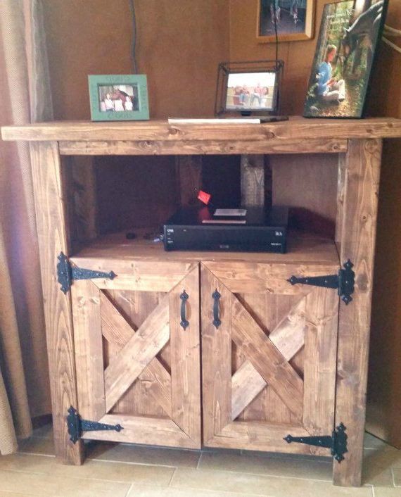 Famous Pin On Tv Cabinet With Regard To Avalene Rustic Farmhouse Corner Tv Stands (View 3 of 10)
