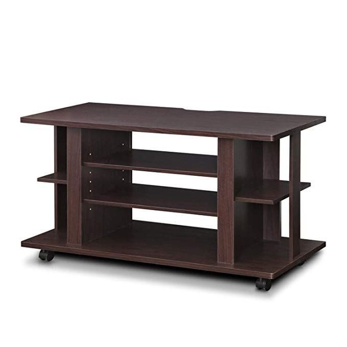 Fashionable Furinno Jaya Large Tv Stands With Storage Bin For Pin On Television Stands And Entertainment Centers (Photo 7 of 10)