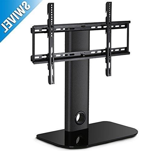 Fitueyes Universal Tv Stand / Base + Mount For Most 32 Inside Preferred Fitueyes Rolling Tv Cart For Living Room (Photo 3 of 10)