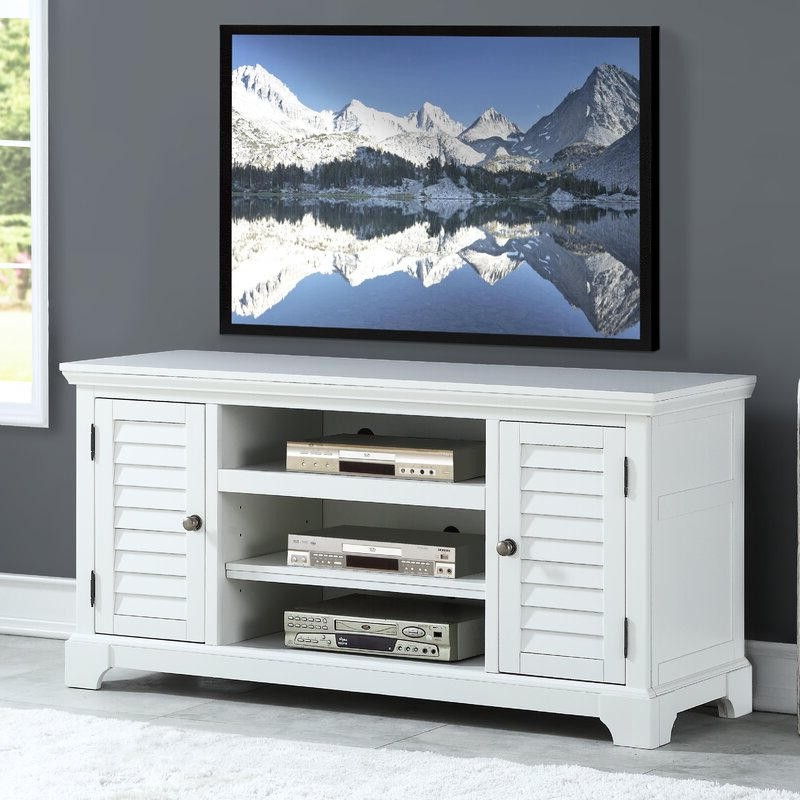 Giltner Solid Wood Tv Stands For Tvs Up To 65" Inside Popular Highland Dunes Elma Solid Wood Tv Stand For Tvs Up To 65 (Photo 24 of 25)