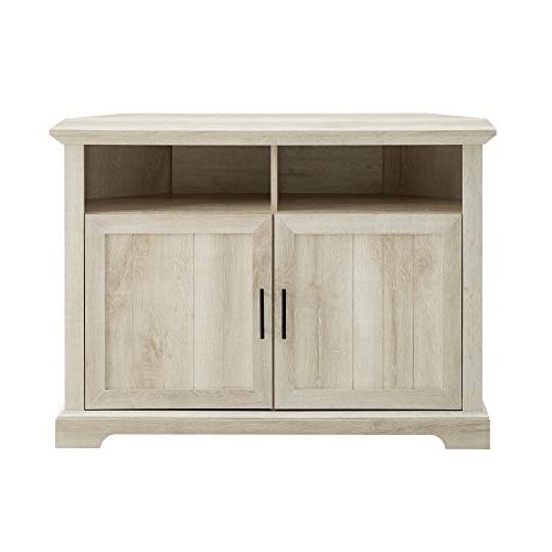 Grooved Door Corner Tv Stands Within Famous We Furniture Az44cmcr2dwo Grooved Door Cabinet Storage (Photo 6 of 10)