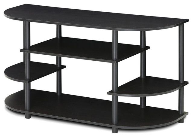 Jaya Simple Design Corner Tv Stand – Transitional Intended For Newest Furinno Jaya Large Tv Stands With Storage Bin (View 5 of 10)