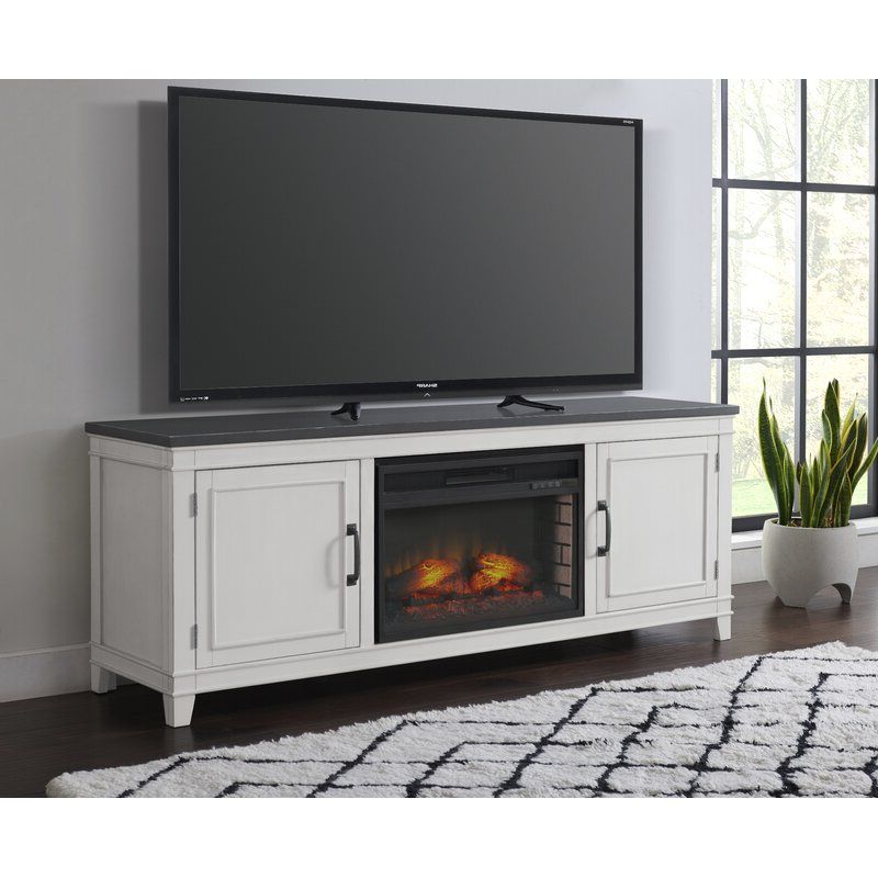 Latest Neilsen Tv Stands For Tvs Up To 50" With Fireplace Included Pertaining To Rosalind Wheeler Carnes Tv Stand For Tvs Up To 75" With (View 17 of 25)