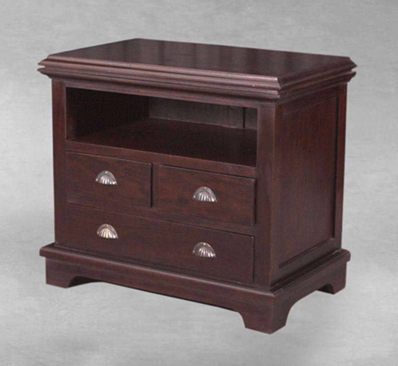 Leon Tv Stand – Indoor Mahogany Furniture (View 10 of 10)