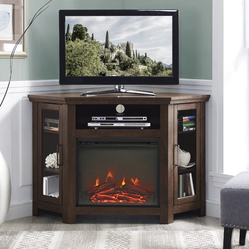 Mistana™ Tieton Corner Tv Stand For Tvs Up To 50" With In Current Exhibit Corner Tv Stands (View 5 of 10)