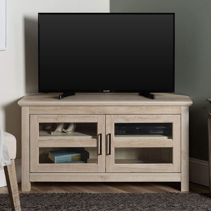 Most Popular Bromley Grey Corner Tv Stands With Regard To Home Accent Furnishings New 44 Inch Corner Television (Photo 3 of 25)