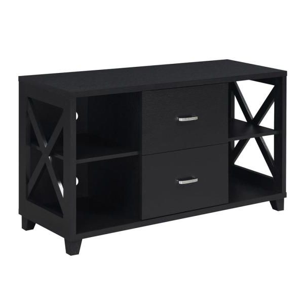 Most Recent Tv Stands With Cable Management For Tvs Up To 55" In Convenience Concepts Oxford 47 In (View 2 of 10)