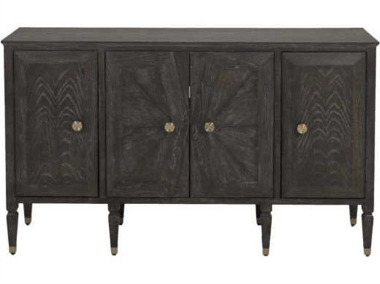 Most Recently Released Gabby Home Dark Gray Cerused Oak / Stainless Gold Metal Tv Pertaining To Lucy Cane Grey Wide Tv Stands (View 5 of 25)
